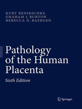 Paperback Pathology of the Human Placenta Book