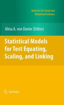 Hardcover Statistical Models for Test Equating, Scaling, and Linking Book