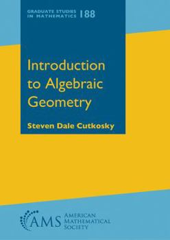 Hardcover Introduction to Algebraic Geometry Book