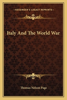 Italy and the World War