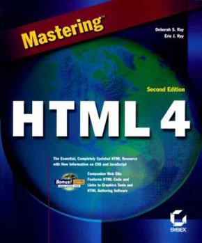 Paperback Mastering HTML 4 Book