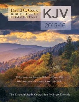 Paperback David C. Cook's KJV Bible Lesson Commentary: The Essential Study Companion for Every Disciple Book