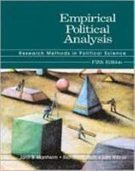 Paperback Empirical Political Analysis: Research Methods in Political Science Book