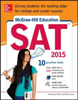 Paperback McGraw-Hill Education SAT [With DVD ROM] Book