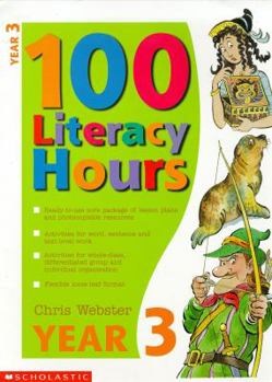 Paperback One Hundred Literacy Hours Year 3 Book