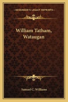 William Tatham, Wataugan