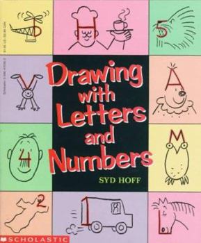 Paperback Drawing with Letters and Numbers Book