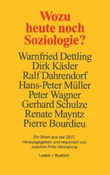 Paperback Wozu Heute Noch Soziologie? [German] Book