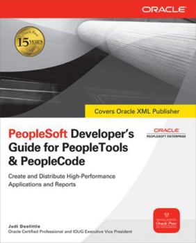 Paperback PeopleSoft Developer's Guide for Peopletools & Peoplecode Book