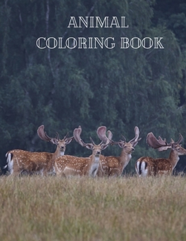 Paperback Animal Coloring Book: Actvity Coloring Pages for Kids Book