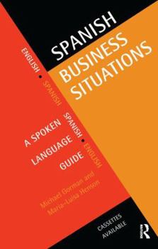 Hardcover Spanish Business Situations Book