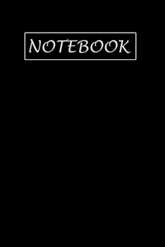 Paperback Plain Notebook: Write my own style. Black Cover with 100 Blanks page (6 x 9 inches) Design For Writing, Taking Notes, Sketching,: Plai Book