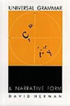 Hardcover Universal Grammar and Narrative Form Book