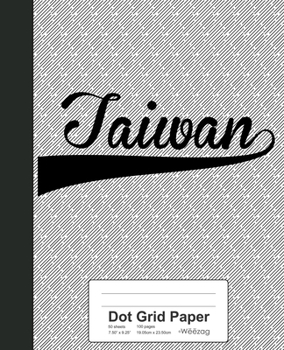 Paperback Dot Grid Paper: TAIWAN Notebook Book