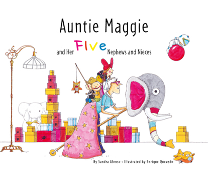 Hardcover Auntie Maggie and Her Five Nephews and Nieces Book