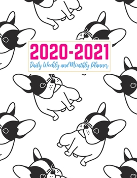 2020-2021 Daily Weekly and Monthly Planner: Cute Two Year Jan 1, 2020 - Dec 31, 2021 Calendar Organizer and Appointment Schedule Agenda Journal for ... - 24 Months Planner - Creative AG 0012