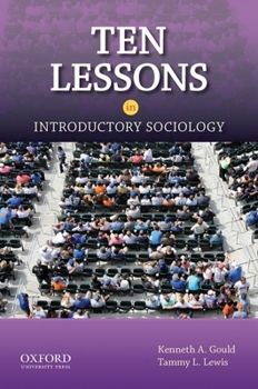 Paperback Ten Lessons in Introductory Sociology Book