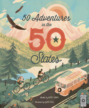 Hardcover 50 Adventures in the 50 States Book
