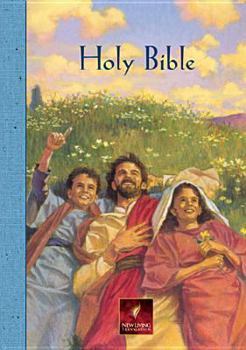 Hardcover Holy Bible: New Living Translation, Blue, Children's Personal Edition Book
