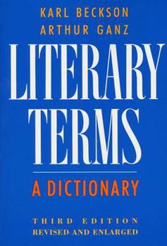 Paperback Literary Terms Book