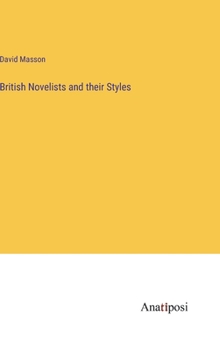 Hardcover British Novelists and their Styles Book