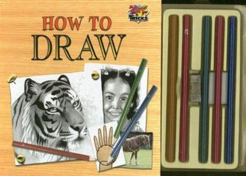 Spiral-bound How to Draw [With Sketch PadWith 5 Colored Pencils and Sharpener] Book