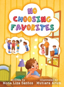 Hardcover No Choosing Favorites [Large Print] Book