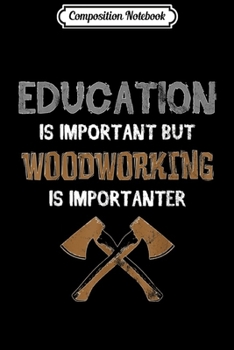 Composition Notebook: Vintage Lumberjack Woodworker Wood Chop Axe Funny Gift  Journal/Notebook Blank Lined Ruled 6x9 100 Pages