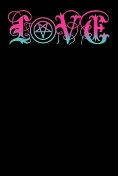 LOVE: Notebook A5 for Anime Merch, Yami Kawaii and Pastel Goth Lover I A5 (6x9 inch.) I Gift I 120 pages I square Grid I Squared