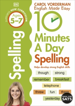 Paperback 10 Minutes A Day Spelling Ks1 Book