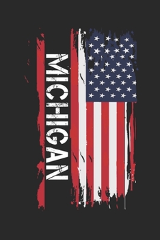 Michigan: Michigan Composition Notebook Michigan Gifts And Souvenirs- Writing Journal/Diary To Write In For Students, Teachers And Travelers, Lined Journal Planner, Blank Book 6 X 9, 110 pages