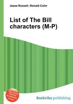 Paperback List of the Bill Characters (M-P) Book