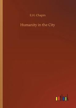 Paperback Humanity in the City Book