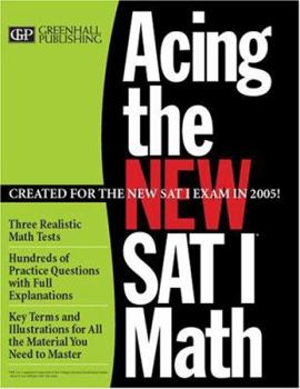 Paperback Acing the New SAT I Math Book