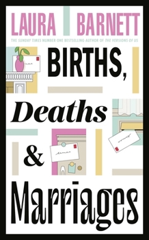 Hardcover Doubleday Births, Deaths and Marriages. Book