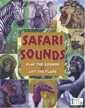 Hardcover Hear and There Book: Safari Sounds Book