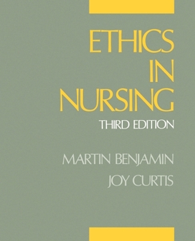Paperback Ethics in Nursing Book