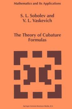 Paperback The Theory of Cubature Formulas Book