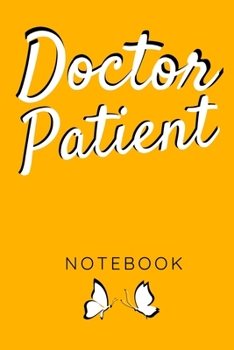 Doctor Patient Notebook: Doctors Patient Dot Grid Page Notebook