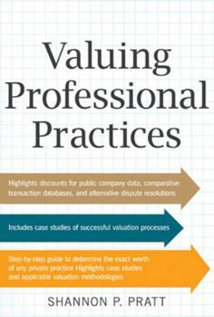 Hardcover Valuing Professional Practices Book