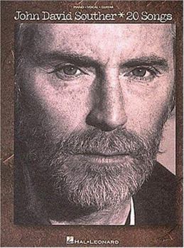Paperback John David Souther - 20 Songs Book
