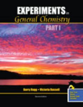 Misc. Supplies Experiments in General Chemistry Part I Book