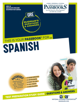 Paperback Spanish (Gre-19): Passbooks Study Guide Volume 19 Book