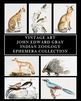 Vintage Art: John Edward Gray: Indian Zoology Ephemera Collection