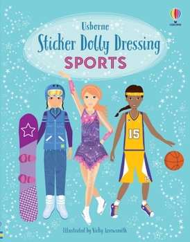 Paperback Sticker Dolly Dressing Sports Book