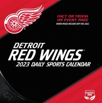 Office Product Detroit Red Wings 2023 Box Calendar Book