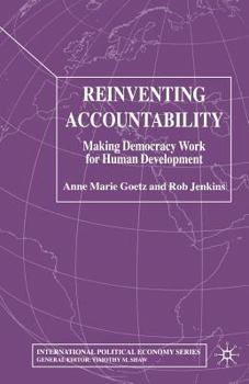 Paperback Reinventing Accountability: Making Democracy Work for Human Development Book