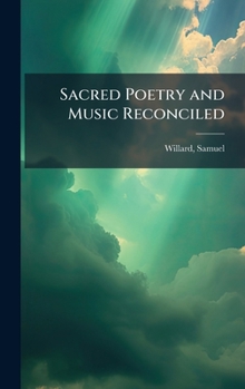 Hardcover Sacred Poetry and Music Reconciled Book