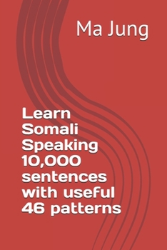Paperback Learn Somali Speaking 10,000 sentences with useful 46 patterns Book