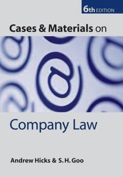 Paperback Cases and Materials on Company Law Book